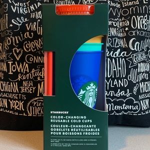 Starbucks Color Changing Cups - Set of 5